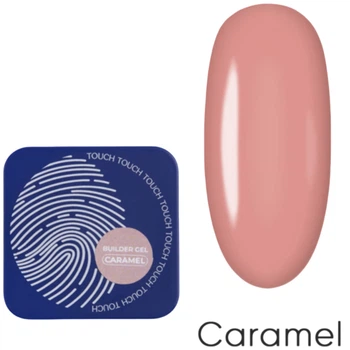 TOUCH Builder Gel Caramel Камуфлюючий будівельний гель, 10 мл