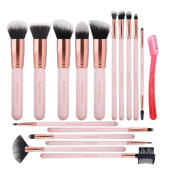 Набор кистей для макияжа Real Perfection, 16 шт.