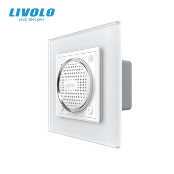 Bluetooth колонка LIVOLO белое матовое стекло
