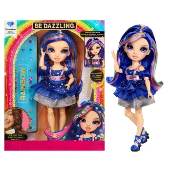 Кукла Rainbow High 27 см комбинированные материалы синяя