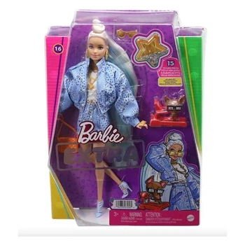 Лялька Barbie Екстра Блондинка 29 см Різнокольорова