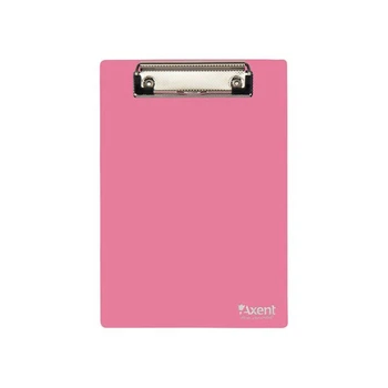 Планшет Axent А5 пластиковый прозрачный 2516-27_Pink
