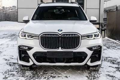 Ніздрі 1 Bar LED (2019-2022, чорний глянцевий) для BMW X7 G07 2019- рр