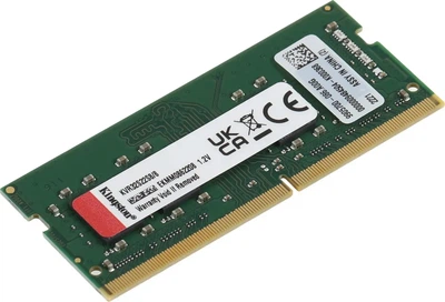 Оперативная память для ноутбука Kingston 8GB DDR4 3200MHz SO-DIMM (KVR32S22S8/8)