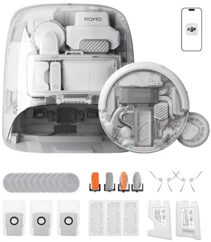 Робот-пилосос DJI Romo P2 Clean More Combo (CRR2P)