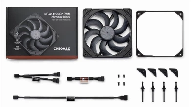 Кулер Noctua NF-A14x25 G2 PWM CHROMAX Black