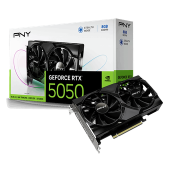 Видеокарта PNY GeForce RTX5050 DUAL FAN OC 8G (VCG50508DFXPB1)