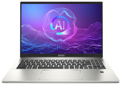 Ноутбук 16" MSI Prestige A16 AI+ (A3HMG-064IT) Ryzen AI 9 365 RAM 32GB SSD 1TB Windows 11 Алюминиевый корпус (UKR) (102322702) - Уценка