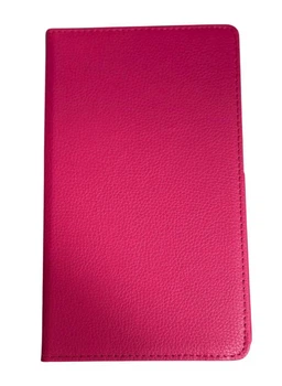 Чехол Book 360 для планшета Xiaomi Redmi Pad 2 9.7" книжка поворотный подставка PU кожа Малиновый