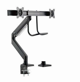 Крепление для телевизора Gembird для 2 мониторов 17–35″ VESA 100x100 (MA-DA2-04)