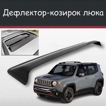 Спойлер дефлектор на люк Jeep Renegade Джип Ренегейд козырек крыши