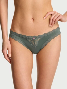 Трусики слипы женские Victoria's Secret 886627287 L Зеленые (1161968430)