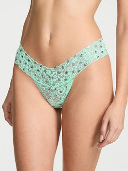 Трусики танга жіночі Victoria's Secret 407001458 M Зелені (1162120344)