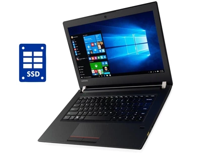 Ноутбук Lenovo V510-14IKB / 14" (1366x768) TN / Intel Core i3-6006U (2 (4) ядра по 2.0 GHz) / 4 GB DDR4 / 128 GB SSD / Intel HD Graphics 520 / WebCam / Win 10 Home б/у