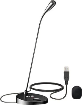 Микрофон Soaiy L28 USB проводной конденсаторный для записи/игр, с шумоподавлением