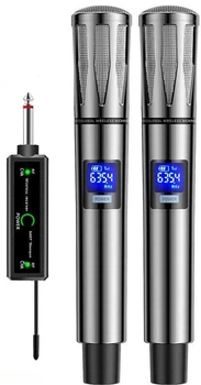 Микрофоны SAST Ok-189 беспроводные двойные для караоке/конференций/выступлений на улице