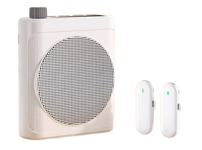 Микрофон Haomuren петличный беспроводной для учителей с усилителем Bluetooth