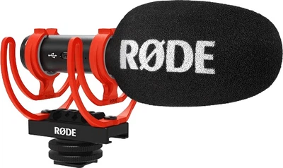 Микрофон Rode VideoMic Go II направленный для зеркальных и беззеркальных камер и смартфонов