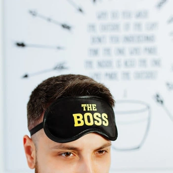 Маска для сну The Boss