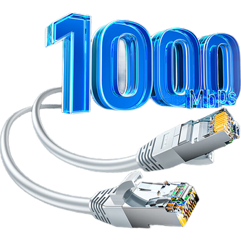 Патч-корд SAMZHE PCS601 Cat 6 UTP 1 Гбіт/с 1 м Сірий