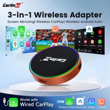Адаптер CarlinKit CP2A-M для беспроводного CarPlay / Android Auto / Mirror Link