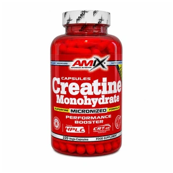 Креатин моногідрат Amix Creatine Monohydrate Micronized 220 вег капс
