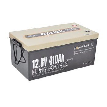 Аккумуляторная батарея LiFePO4 Power Queen YG45106 12.8V 410Ah, 5240Wh, BMS 250A, ≥4000 циклов, 522x240x218мм