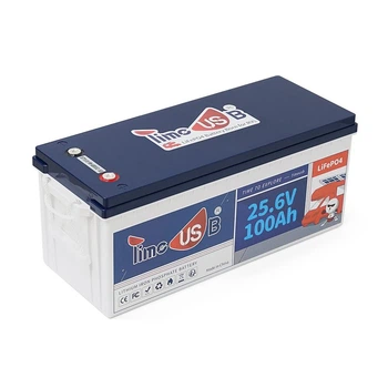 Аккумуляторная батарея LiFePO4 Timeusb YG38290 25.6V 100Ah, 2560Wh, BMS 100A, 532x207x216мм