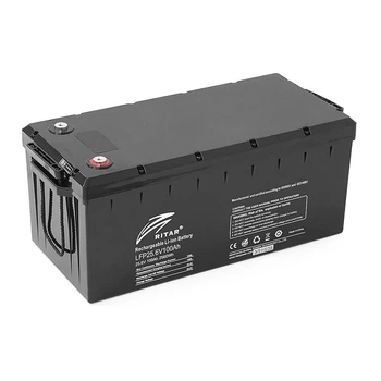 Аккумуляторная батарея Ritar YG44834 LiFePO4 25,6V 100Ah с Bluetooth, 2560Wh BMS100A-8S (522x240x219)(224)), 22kg