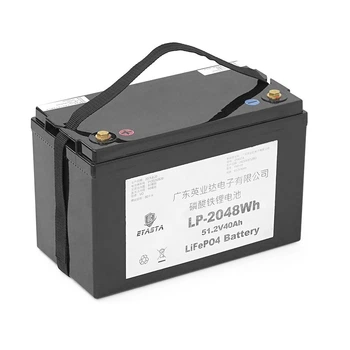 Аккумуляторная батарея Eyasta LP2048Wh LiFePO4 51,2V 40Ah 2048Wh (325x173x220), 15.9kg