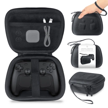 Защитный кейс-чехол JYS для контроллера DualSense Sony PlayStation 5 (PS5 Slim / PS5 Pro) / DualShock PS4 / Valve Steam Controller / геймпада Microsoft Wireless Controller консоли Xbox Series X/S / Xbox One жесткий футляр