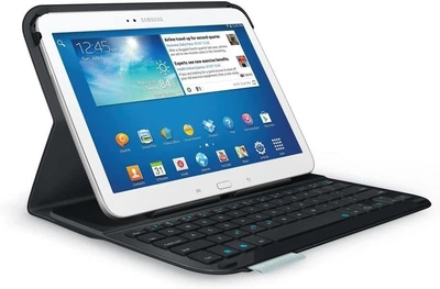 Клавіатура-чохол Logitech Ultrathin Keyboard Folio Samsung Galaxy Tab 3 10.1 QWERTY працює тільки при підключеному USB (акумулятор не тримає заряд) - Уцінка