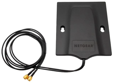 Зовнішня плоска MIMO антена Netgear 6000451 для підсилення сигналу мереж 5G/4G LTE з роз'ємами SMA та TS-9 для мобільних хотспотів і роутерів - Уцінка