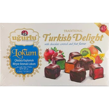 Рахат-лукум Ugurlu Turkish Delight у шоколаді 300 г