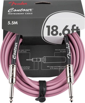 Кабель інструментальний FENDER CABLE CONTOUR SERIES 18.6' BURGUNDY MIST (301299)
