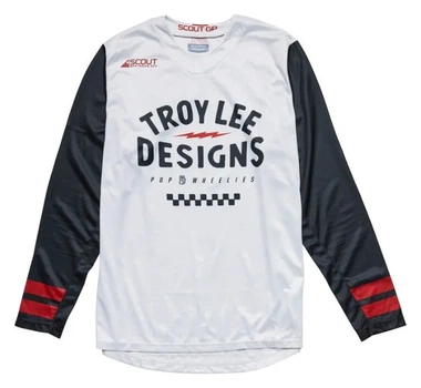 Мото джерсі TLD Scout GP Jersey RIDE ON [CHARCOAL/VINTAGE WHITE] XL (OBOD_367733015)