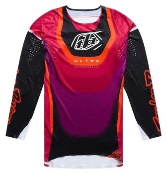 Мото джерсі TLD SE ULTRA JERSEY; VISION [BLACK / FUCHSIA] L (OBOD_354060004)