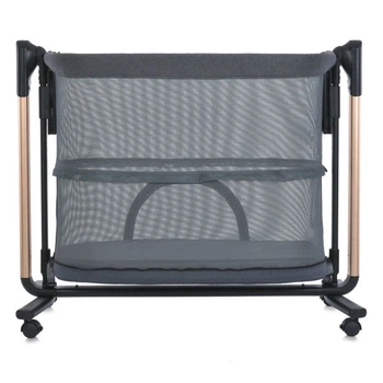 Кроватка-манеж ME 1125-G NOA Dark Gray