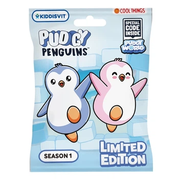 Фігурка-сюрприз COOL THINGS серії "Pudgy Penguins" - ПРИГОДИ ПІНГВІНА ПАКСА