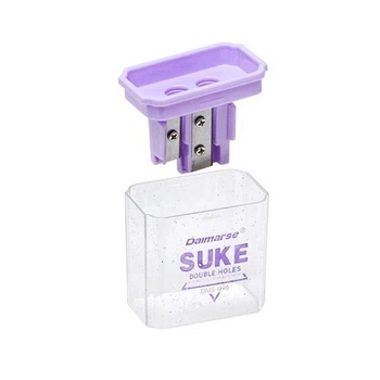 Подвійна точилка для олівців із контейнером DMS-096(Violet)