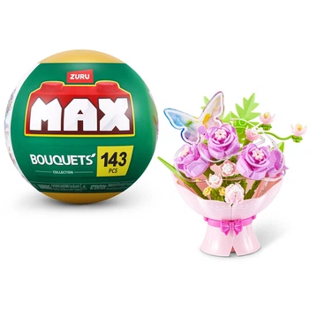 Конструктор в капсулі MAX серії "Bouquets" S1 - БУКЕТ ТРОЯНД (світло)