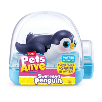Інтерактивна іграшка PETS ALIVE S1 - ПІНГВІНЧИК (чорний)