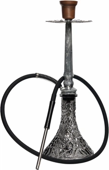 Кальян Tiaga Hookah Astra Crystal Silver - Craft Crystal Black