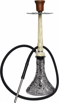 Кальян Tiaga Hookah Astra Crystal Gold - Craft Crystal Black