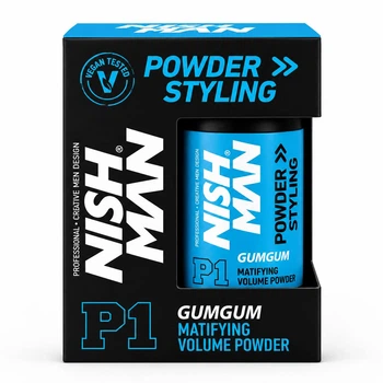 Пудра для волосся Nishman P1 Gum Gum Matte Finish Volume Powder, 20 гр.
