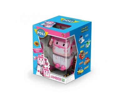 Машинка колекційна ROBOCAR POLI трансформер Робокар Ембер 10см MRT-0651