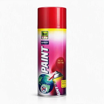 Аэрозольная краска BeLife Universal 400 мл 347 taxt red