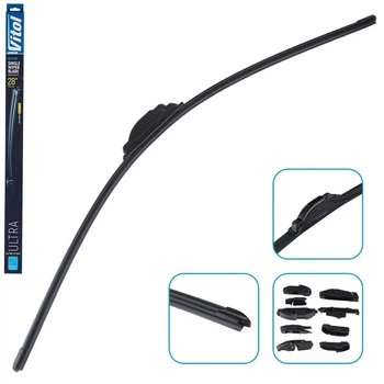 Щітка склоочисника безкаркасна Vitol ULTRA 28" - 700 мм 9 адаптерів (VU-28700)
