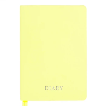 Деловой блокнот мягкий А5 Leo Planner Ray 252775 320 листов лимонный