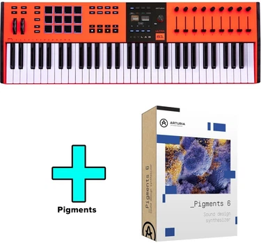 MIDI-клавиатура Arturia KeyLab 49 mk3 Ultra Edition + Arturia Pigments